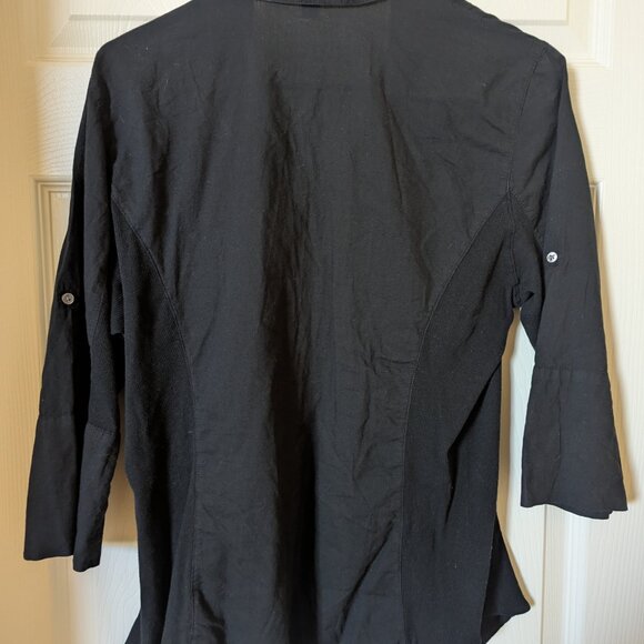 James Perse Black button up Large - Picture 4 of 4